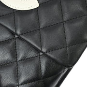 Chanel Black Calfskin Cambon Ligne Shoulder Pochette