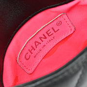 Chanel Black Calfskin Cambon Ligne Shoulder Pochette