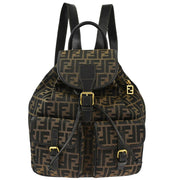 Fendi Brown Zucca Backpack