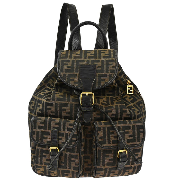 Fendi Brown Zucca Backpack