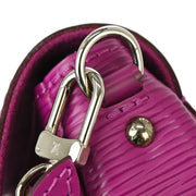 Louis Vuitton Purple Epi Pochette Montaigne Handbag M5929L