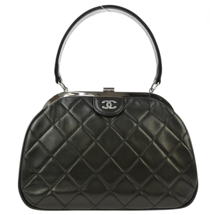 Chanel 1996-1997 Black Lambskin Handbag