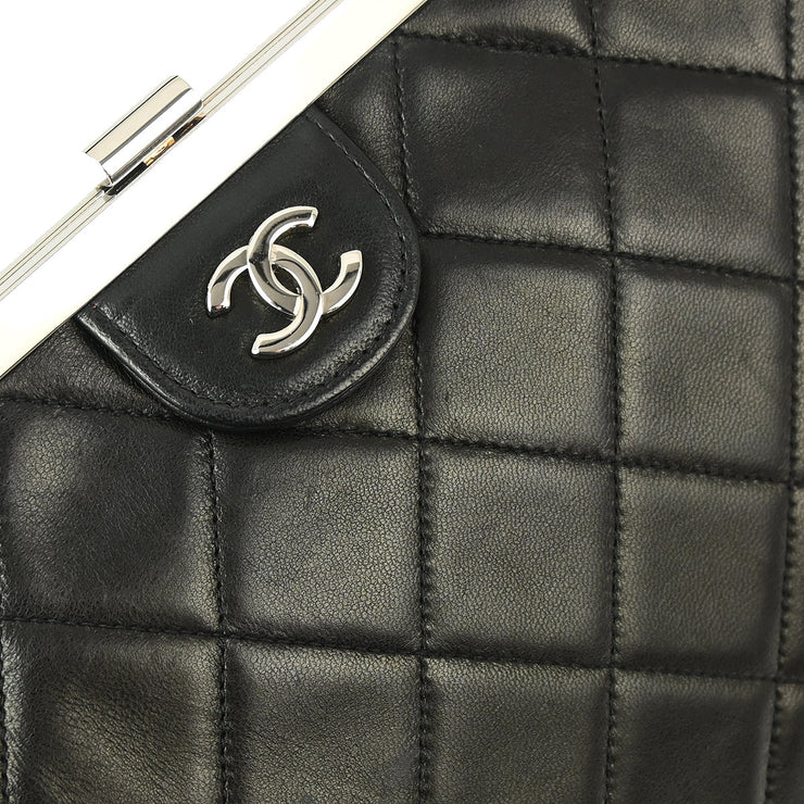 Chanel 1996-1997 Black Lambskin Handbag