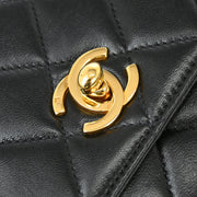 Chanel 1996-1997 Black Lambskin Handbag