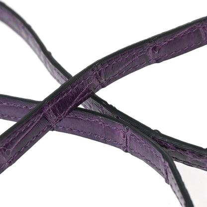 Hermes * 2010 Amethyst Alligator Crocodile Constance 14 Shoulder Bag