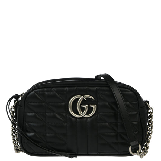 Gucci 2023 Black Marmont Shoulder Bag