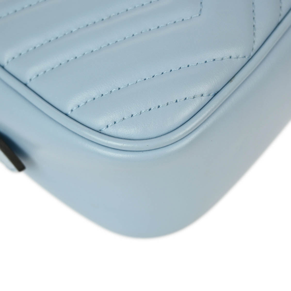 Gucci 2020 Light Blue Marmont Shoulder Bag