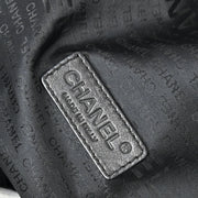 Chanel 2003-2004 Black Nylon Sport Line Duffle Gym Bag