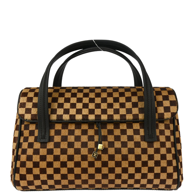 Louis Vuitton 2003 Damier Sauvage Lion Handbag M92131