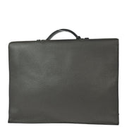 Hermes 2005 Graphite Taurillon Clemence Sac a Depeches 38 Briefcase