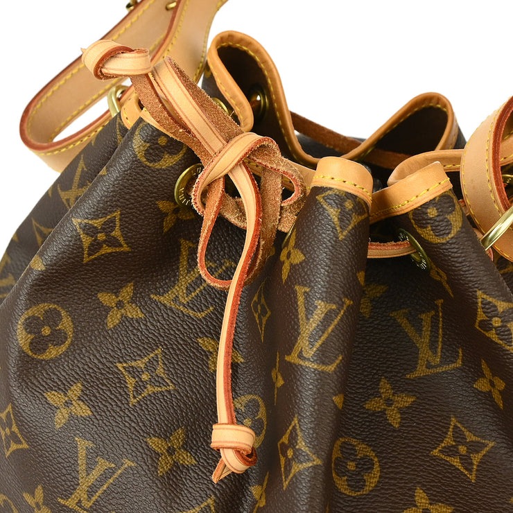 Louis Vuitton 2000 Monogram Noe Drawstring Shoulder Bag M42224