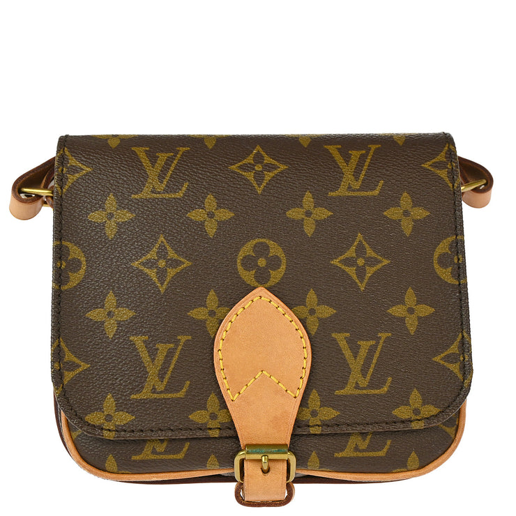 Louis Vuitton 1987 Monogram Cartouchiere PM Shoulder Bag M51254