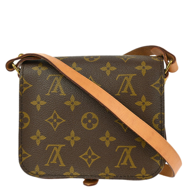 Louis Vuitton 1987 Monogram Cartouchiere PM Shoulder Bag M51254