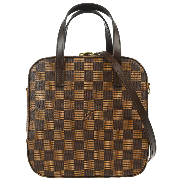 Louis Vuitton 2003 Damier Spontini 2way Shoulder Handbag N48021