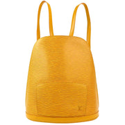 Louis Vuitton 1996 Yellow Epi Gobelins Backpack M52299