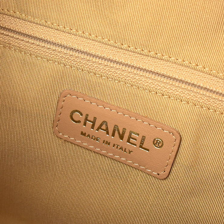 Chanel 2003-2004 Pink Caviar Bowling Bag 27