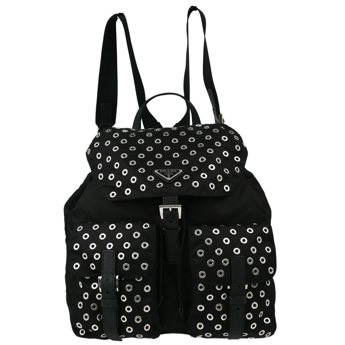 Prada Black Nylon Backpack