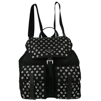Prada Black Nylon Backpack