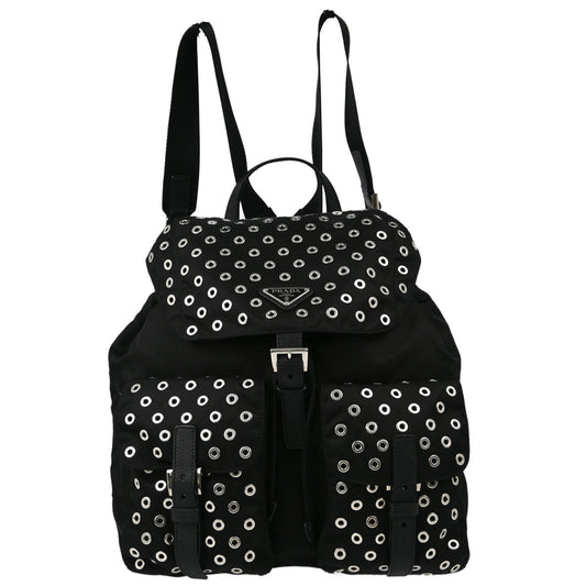Prada Black Nylon Backpack