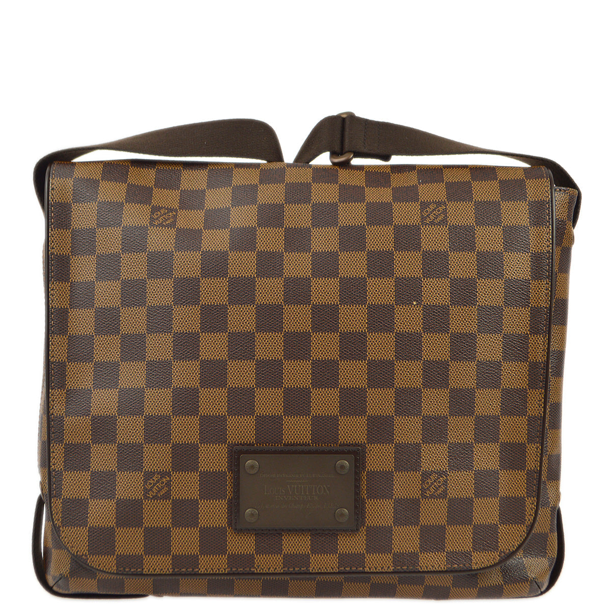 Louis Vuitton 2011 Damier Brooklyn MM Shoulder Bag N51211