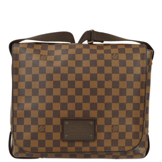 Louis Vuitton 2011 Damier Brooklyn MM Shoulder Bag N51211