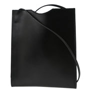 Hermes Black Box Calf Onimaitou Shoulder Bag Pochette