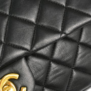 Chanel 1996-1997 Black Lambskin Backpack