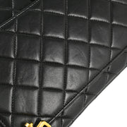 Chanel 1996-1997 Black Lambskin Backpack