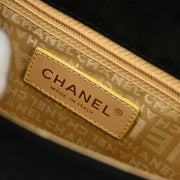 Chanel 2004-2005 Black Suede Lambskin Clutch Bag