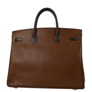 Hermes 2003 Havane Courchevel Birkin 40 Handbag