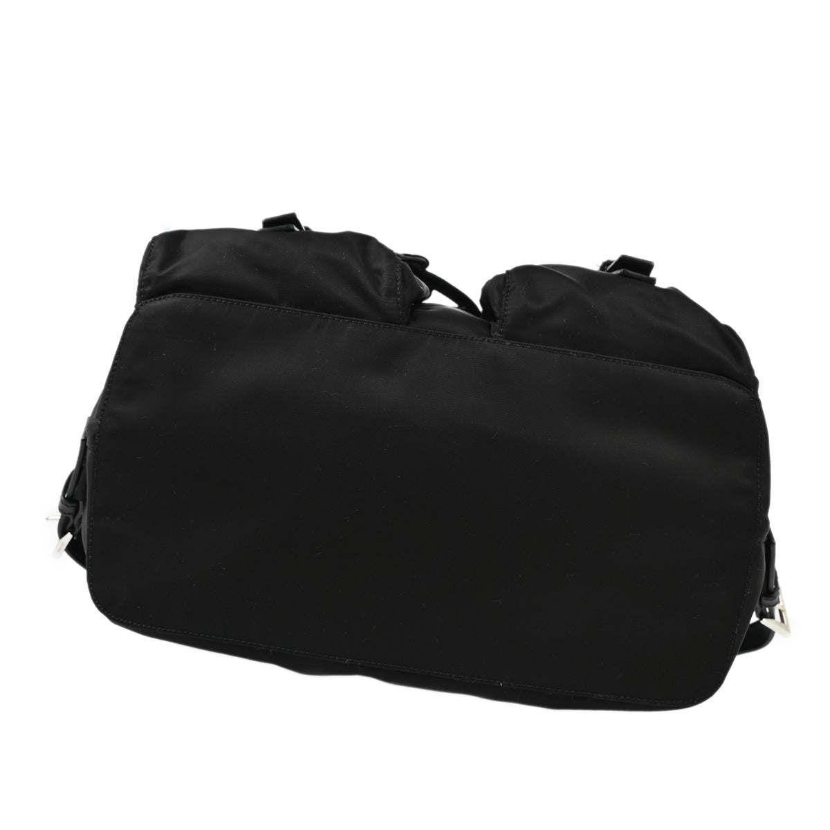 Prada 2015 Black Sequins Nylon Backpack