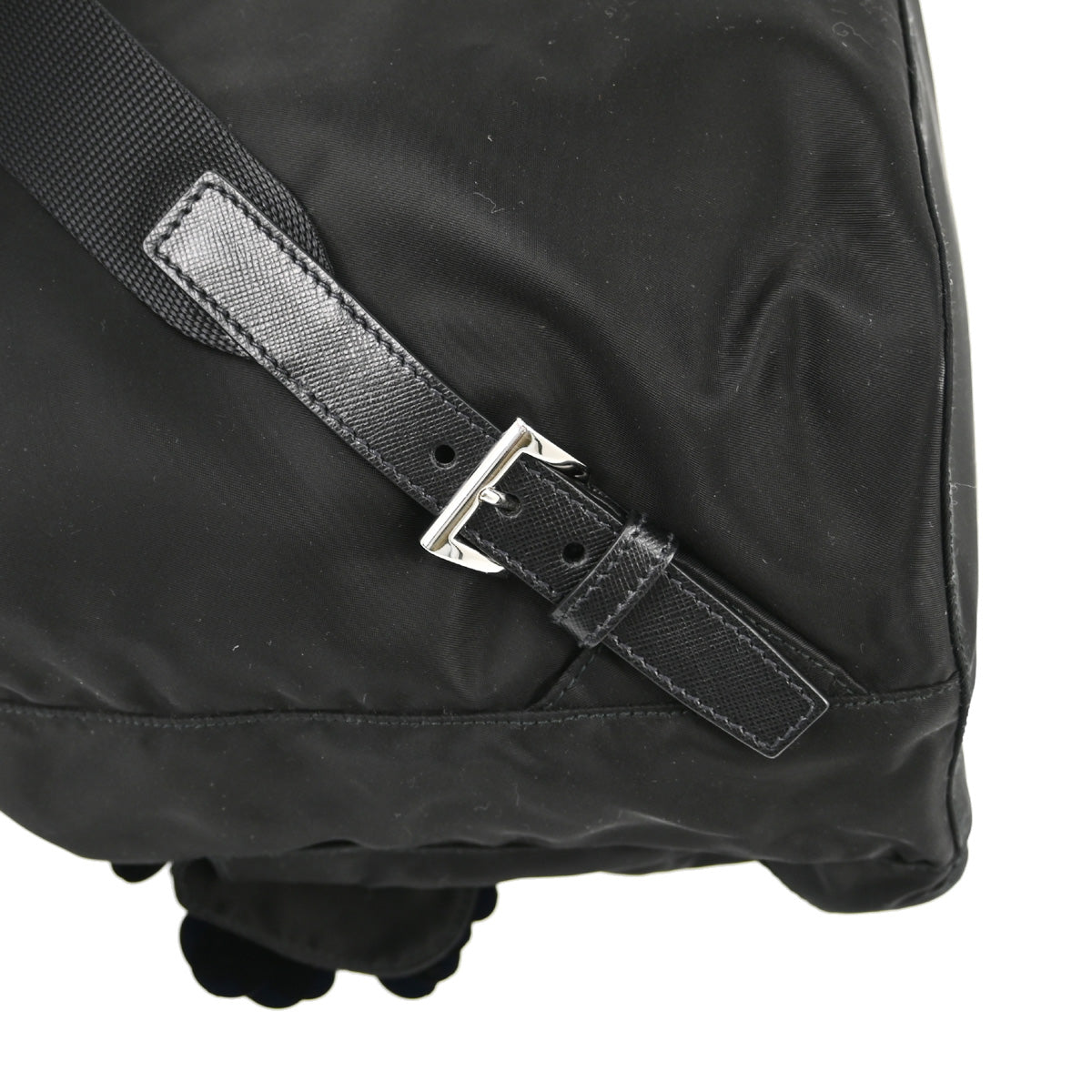Prada 2015 Black Sequins Nylon Backpack