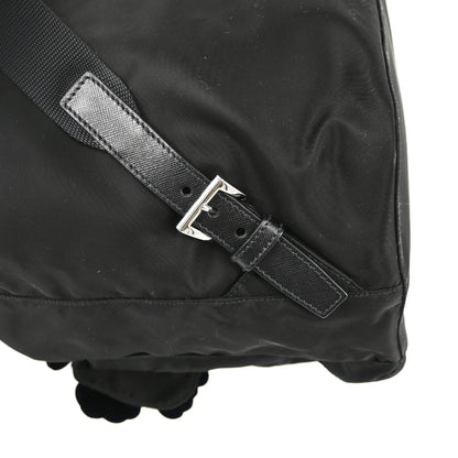 Prada 2015 Black Sequins Nylon Backpack