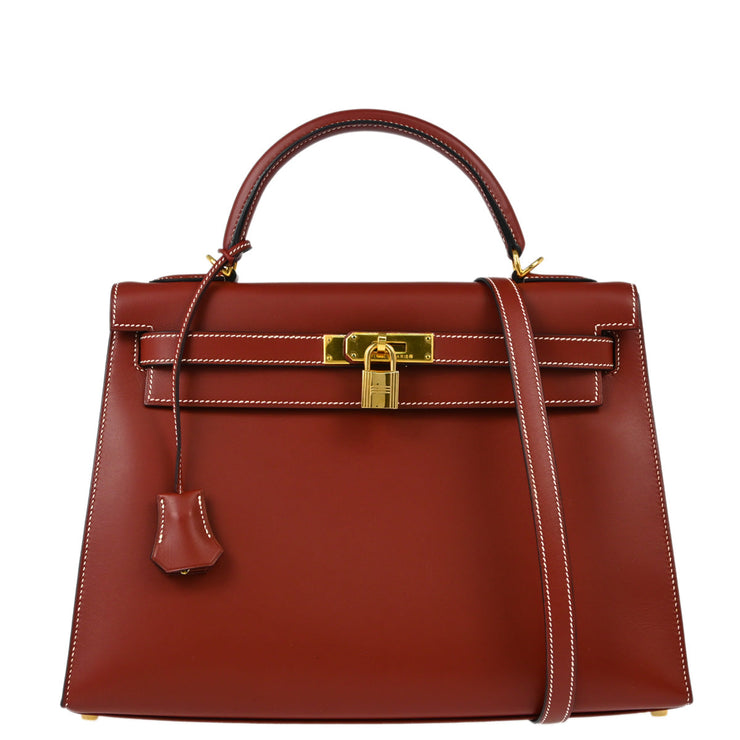 Hermes 2000 Rouge H Chamonix Kelly 32 Sellier