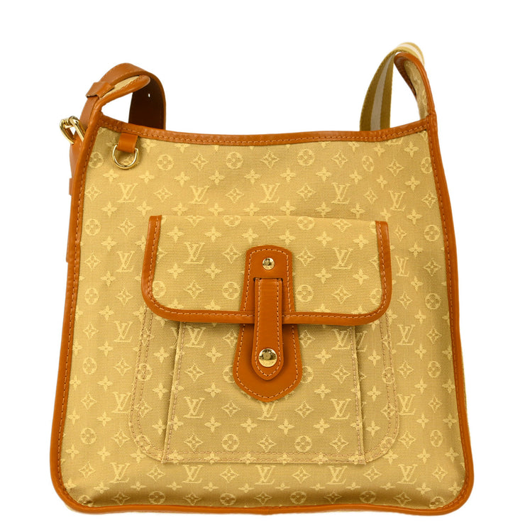 Louis Vuitton 2005 Beige Monogram Mini Besace Mary Kate M92323