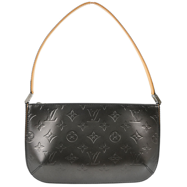 Louis Vuitton 2003 Black Monogram Mat Fowler Handbag M55142