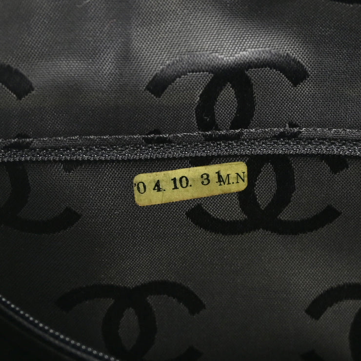 Chanel 2004-2005 Black Calfskin Wild Stitch Handbag