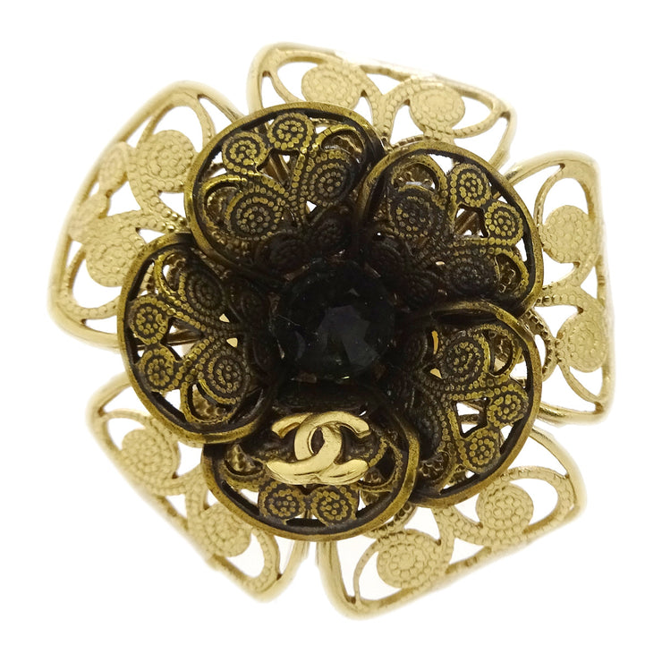 Chanel Ring Gold #50 #10 01A