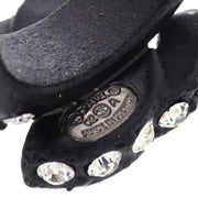 Chanel Ring Black Rhinestone #54 #14 02A