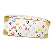 Louis Vuitton 2005 White Monogram Multicolor Trouville Handbag M92663