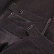 Chanel 1995 Setup Suit Jacket Skirt Brown #40