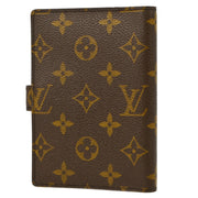 Louis Vuitton 2001 Monogram Agenda PM Note Book Cover R20005 Small Good