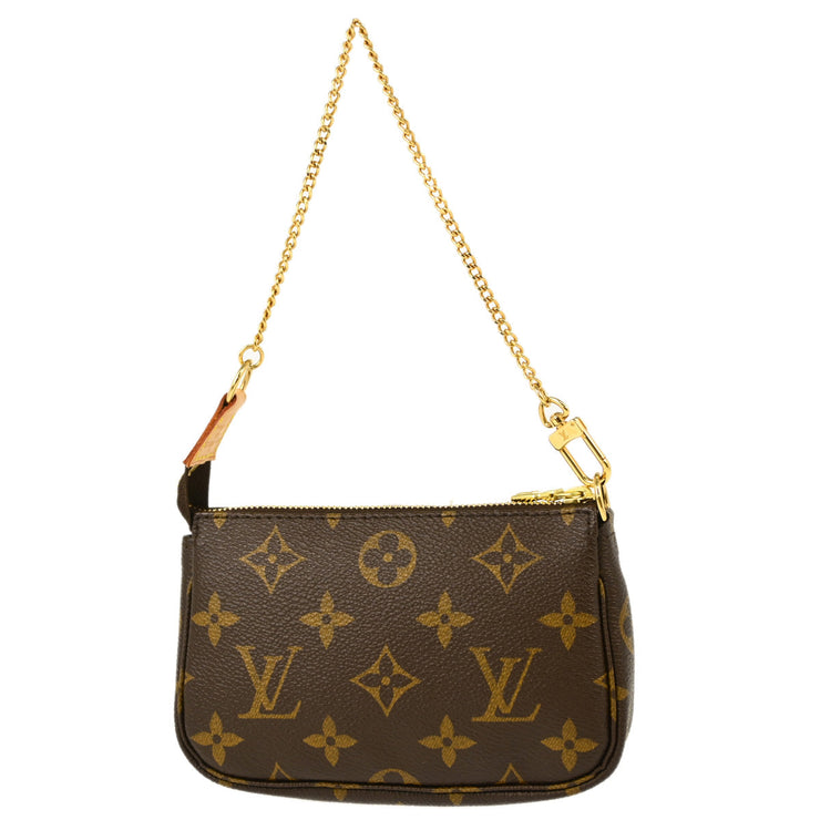 Louis Vuitton 2006 Monogram Mini Pochette Accessoires Handbag M58009