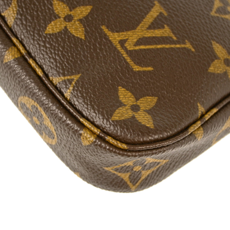 Louis Vuitton 2006 Monogram Mini Pochette Accessoires Handbag M58009