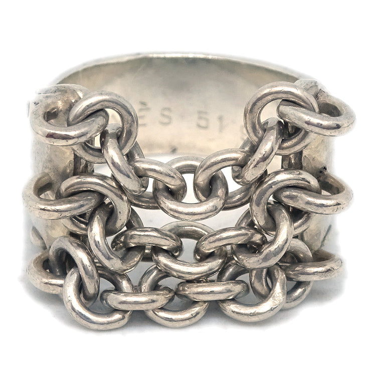 Hermes Ring Silver 925 #51 #47 #7