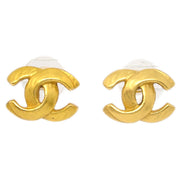 Chanel CC Gold Piercing Earrings 00T