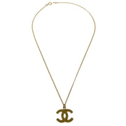 Chanel Gold CC Chain Pendant Necklace 05A