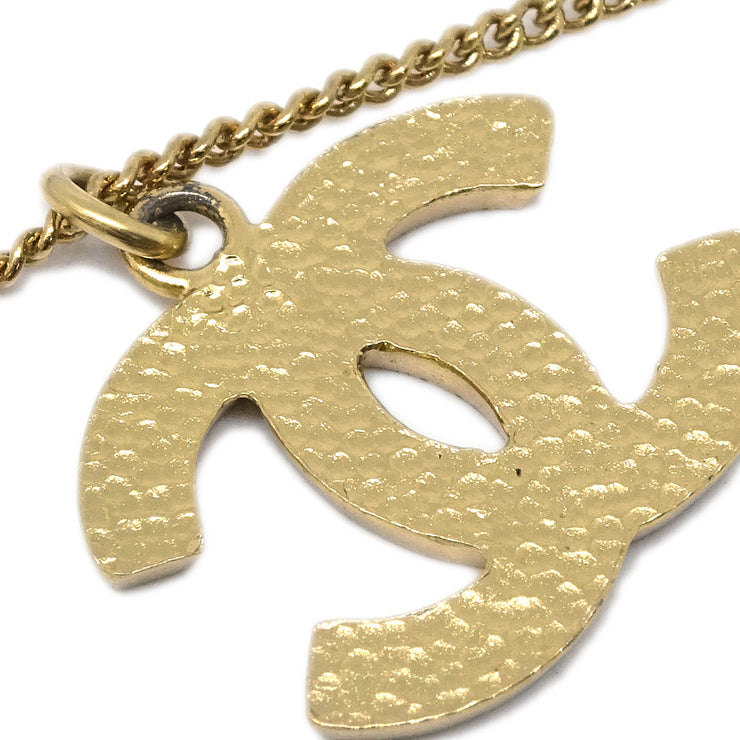 Chanel Gold CC Chain Pendant Necklace 05A