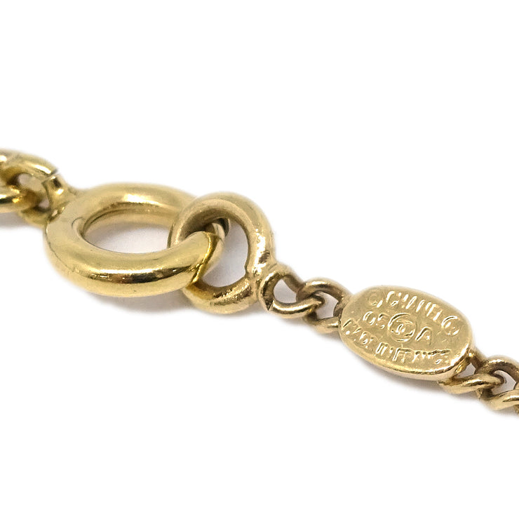 Chanel Gold CC Chain Pendant Necklace 05A