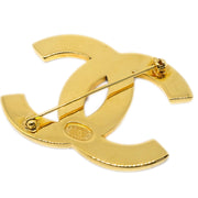 Chanel Gold CC Brooch Pin 98P